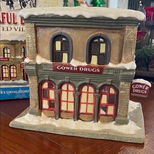 Enesco It’s A Wonderful Life Gower Drugs Holiday Village Decor